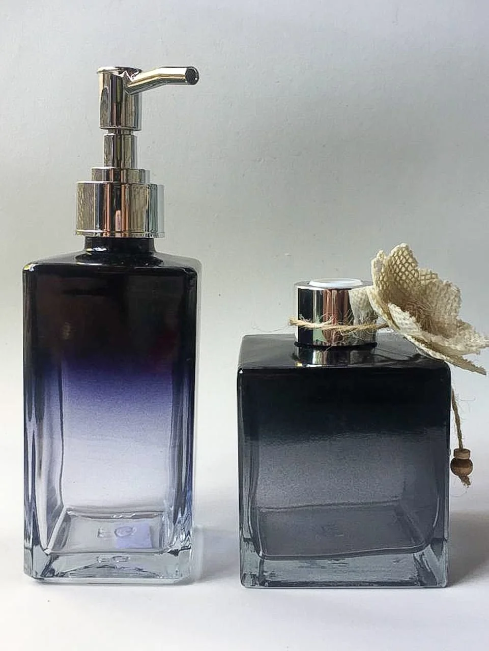 Kit Luxo  Preto com Prata 250ml